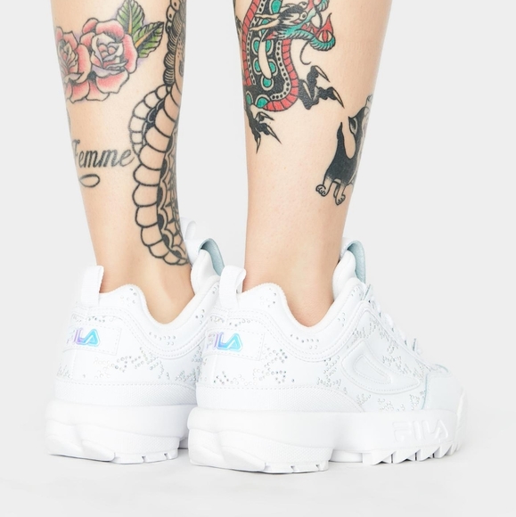 Dolls Kill Fila Disruptor Sneakers Size 7.5 - Picture 5 of 10